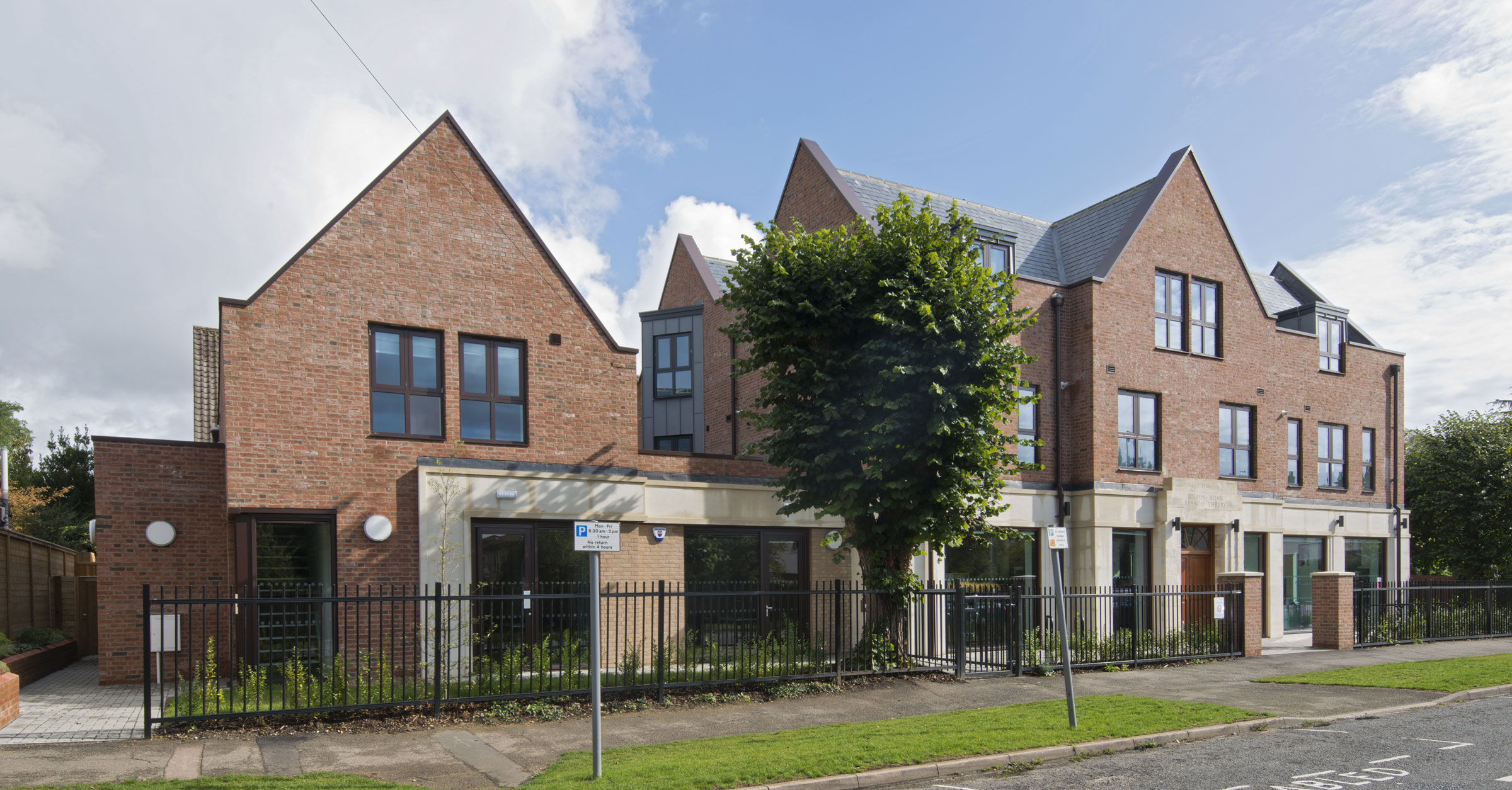 Milton Road Library & Flats Coulson